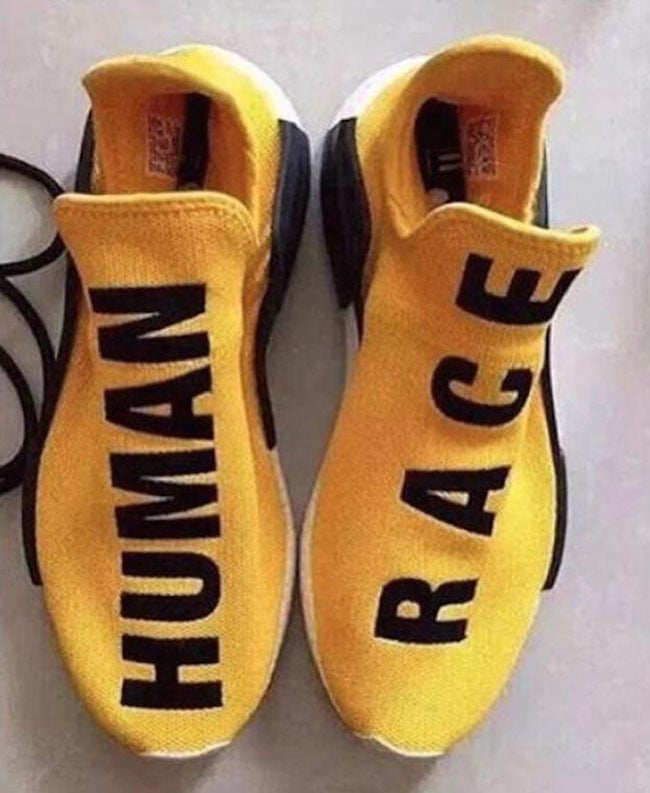 adidas nmd x pharrell williams human race yellow