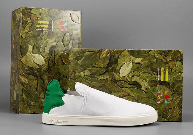 Pharrell adidas Pink Beach White Green