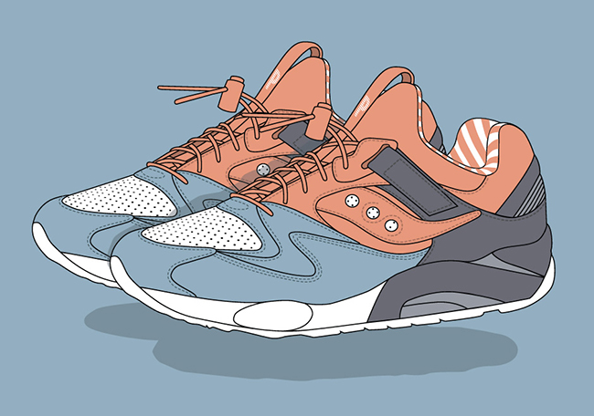 Premier Saucony Grid 9000 Street Sweets