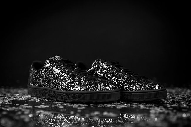 Puma Suede Splatter Metallic