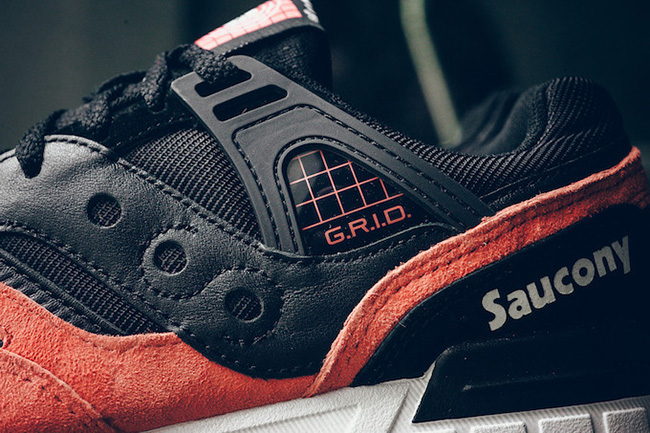 saucony grid sd black salmon