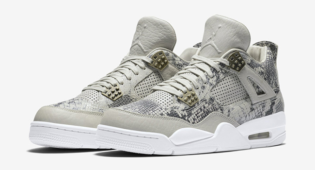 Snakeskin Air Jordan 4 Premium Release