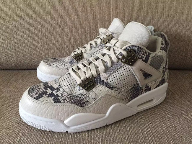 Snakeskin Air Jordan 4 Premium Retro