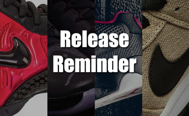 Release Reminder: Sneakers That Debut This Weekend