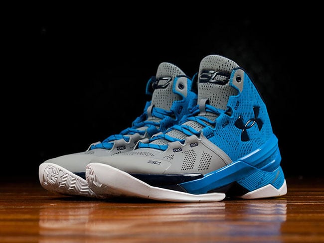 Under Armour Curry 2 Steel Electric Blue Navy