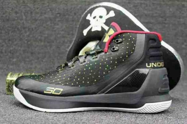 Under Armour Curry 3 Black Gold