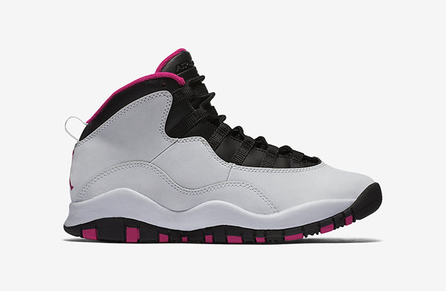 Vivid Pink Air Jordan 10 GS