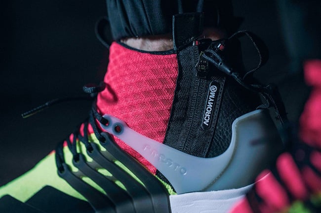 ACRONYM NikeLab Air Presto Mid Neon Volt