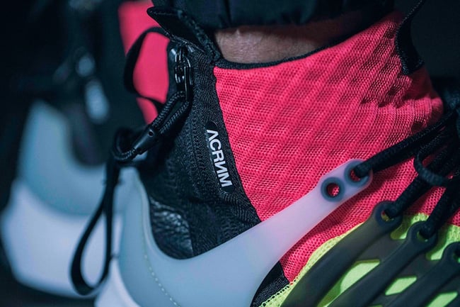 ACRONYM NikeLab Air Presto Mid Neon Volt