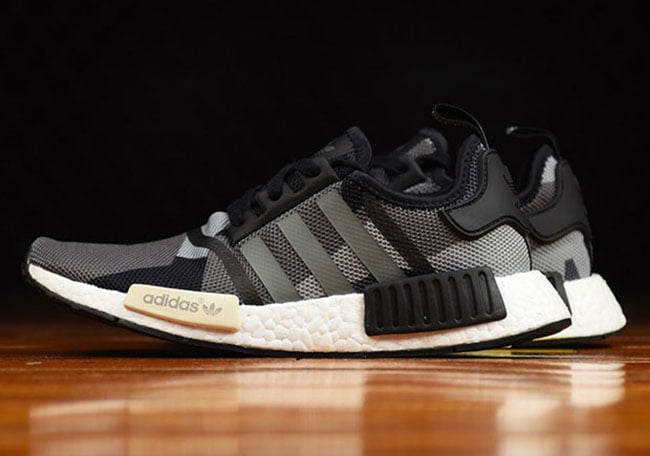 adidas NMD R1 Black Camo Grey