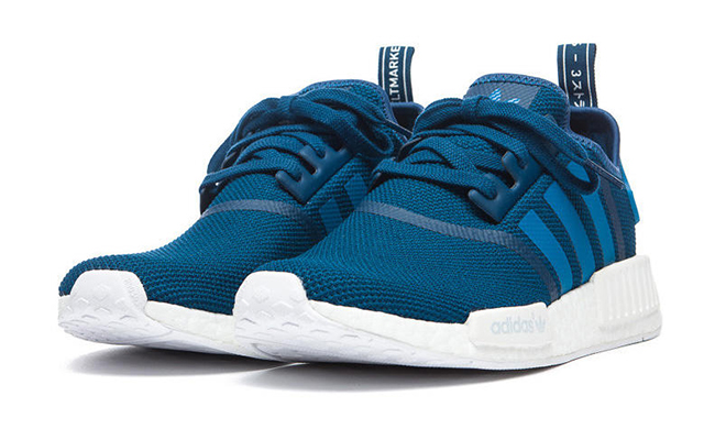 blue and white nmd r1