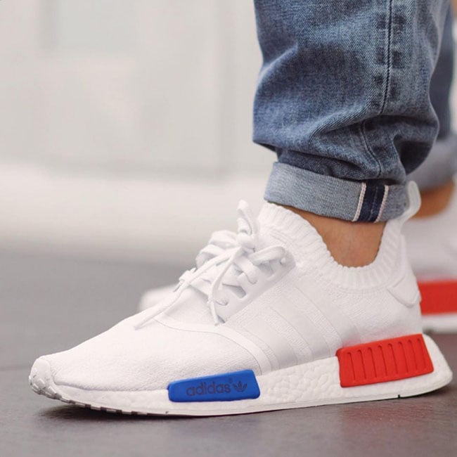 adidas red white and blue nmd