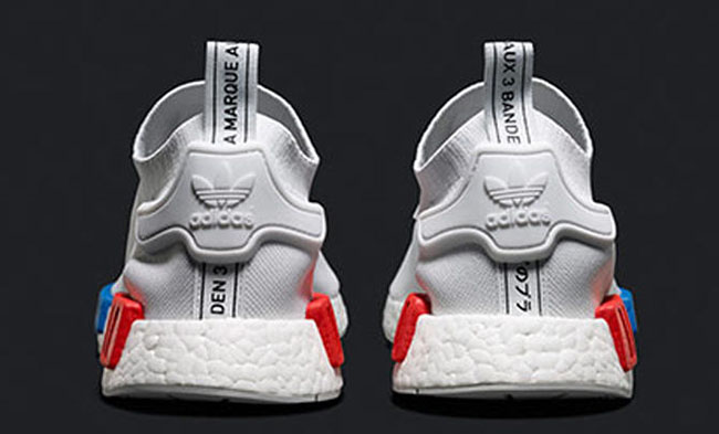 adidas NMD Runner PK White Red Blue