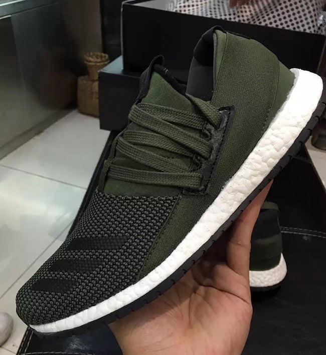 adidas Pure Boost Raw Green