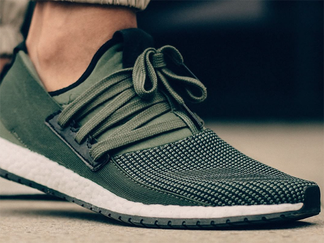 adidas Pure Boost Raw Green