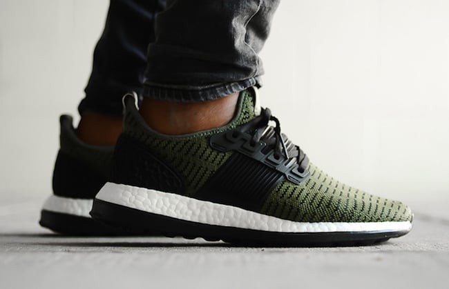 Adidas Pure Boost Zg Prime Olive Sneakerfiles