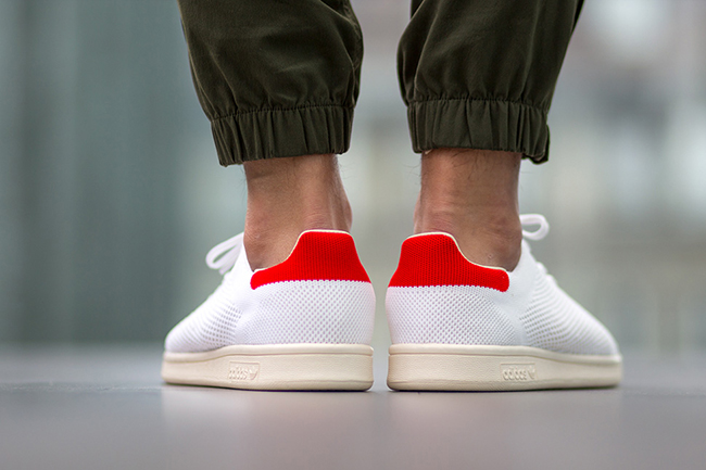 primeknit stan smith red