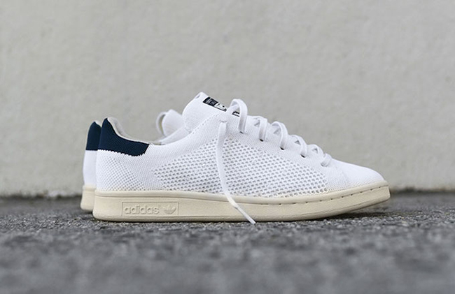 adidas Stan Smith Primeknit White Navy