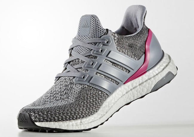 ultra boost grey and pink