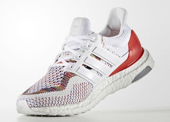 adidas Ultra Boost Multicolor White Red