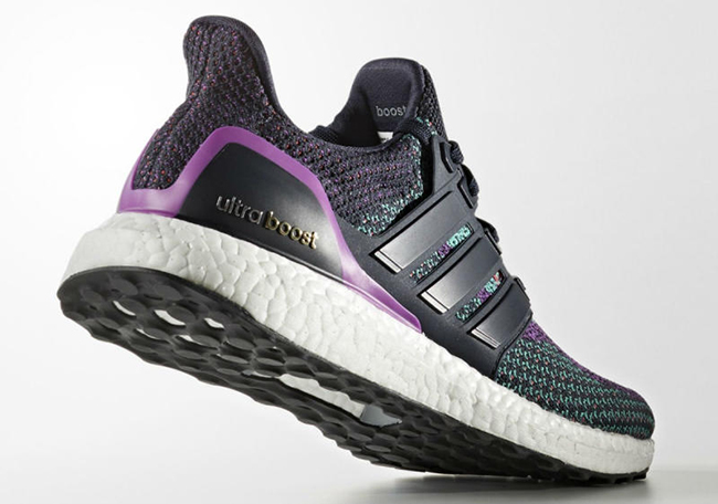 adidas Ultra Boost Night Navy Shock Purple