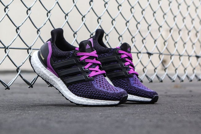 purple adidas boost