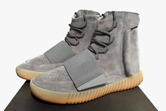 og gray yeezy 750