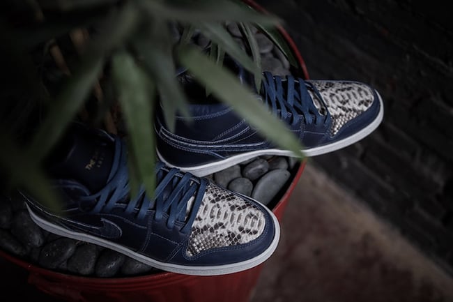 Air Jordan 1 Blue Horween Custom