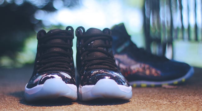 Air Jordan 10 11 Cosmos Custom Pack