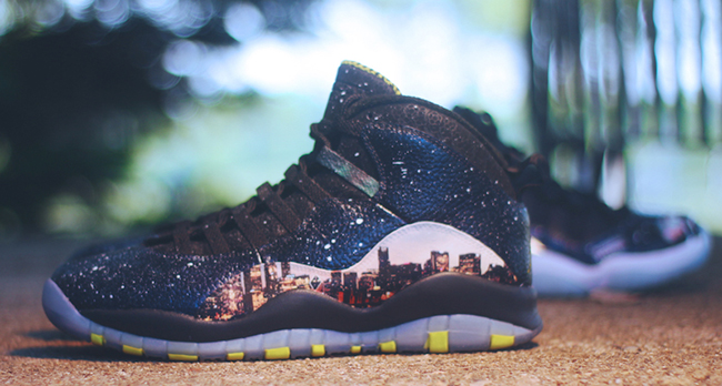 Air Jordan 10 11 Cosmos Custom Pack