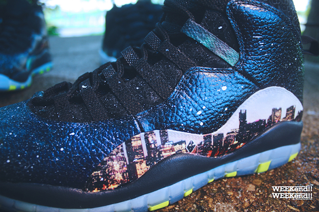 Air Jordan 10 11 Cosmos Custom Pack