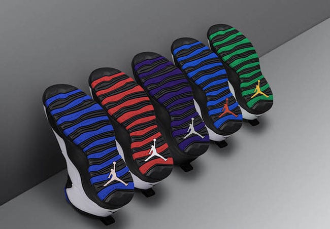 Air Jordan 10 OG City Series