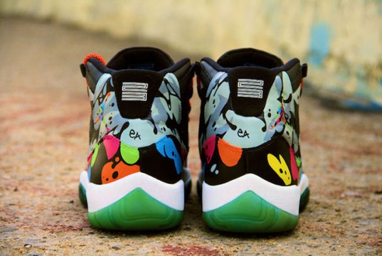 11 Low Jordan Orange Amd White Air Jordan 4 For Women