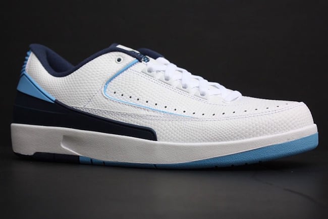 Air Jordan 2 Low UNC White University Blue Midnight Navy