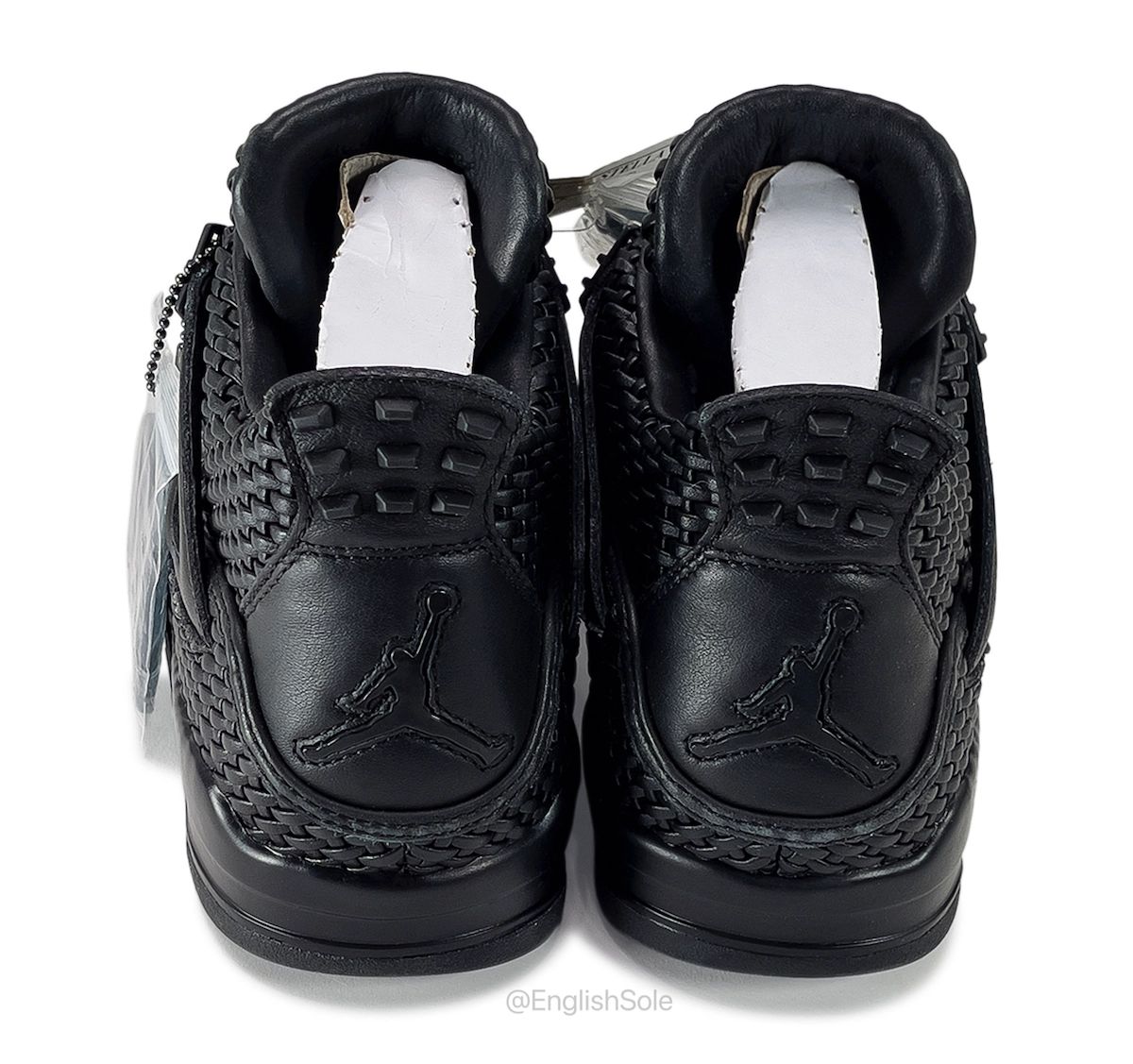 Air Jordan 4 Black Woven Sample