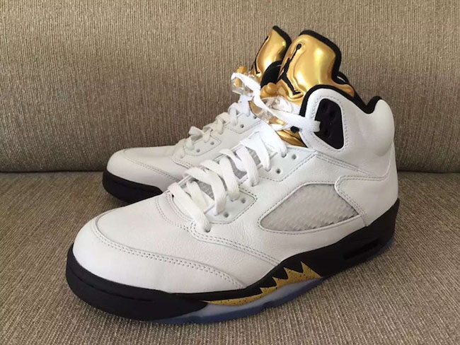 Air Jordan 5 Gold Medal Olympic Release Date