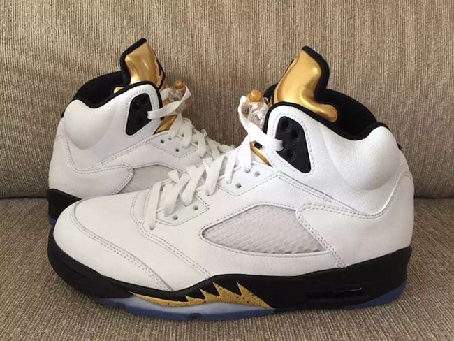 Air Jordan 5 Gold Medal Olympic Release Date