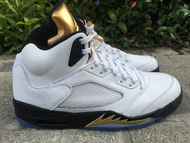 Air Jordan 5 Olympic Gold Medal