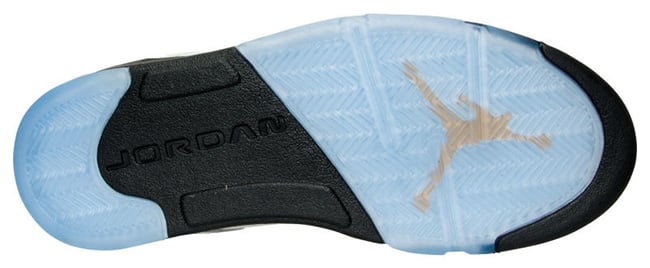 Air Jordan 5 Retro Olympic Gold Medal Tongue