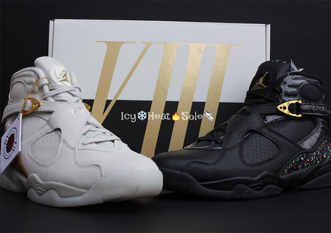 Air Jordan 8 Championship Pack Champagne Confetti