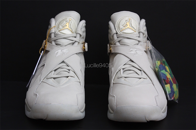 Champagne Jordan 8 Championship