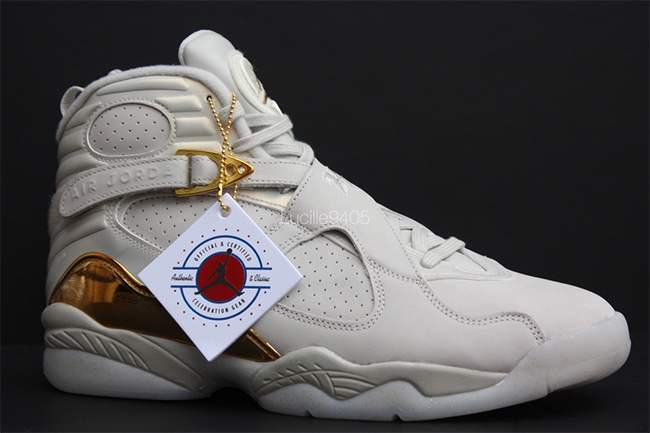 Champagne Jordan 8 Championship