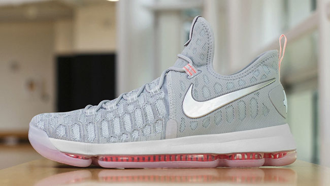 Cool Grey Pink Nike KD 9