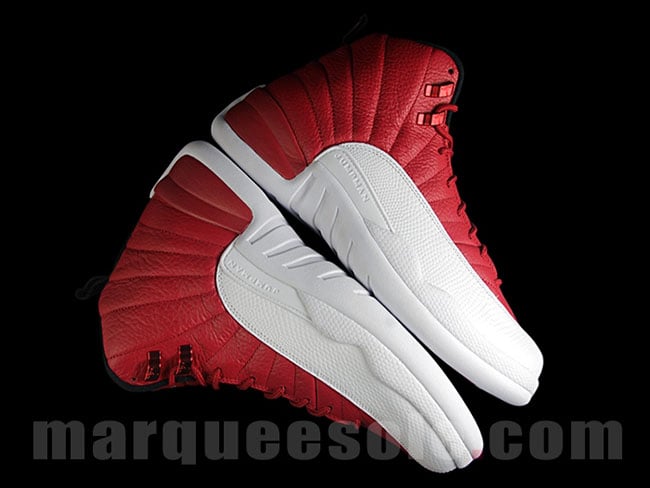 Jordan 12 Red White Retro