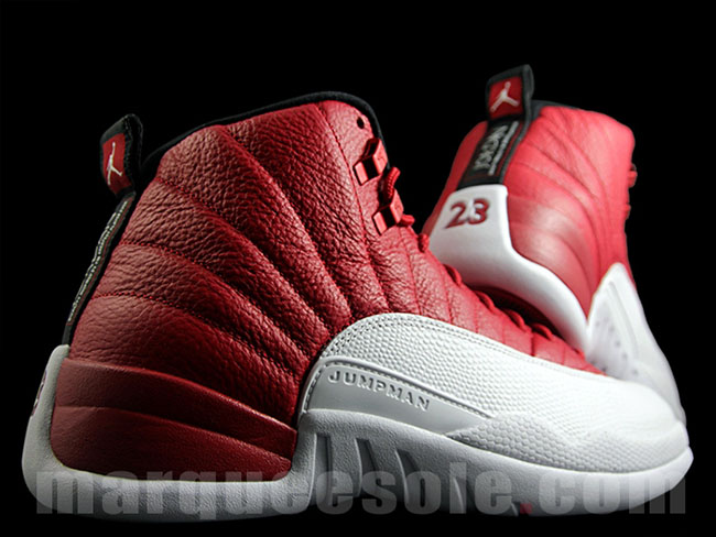 Jordan 12 Red White Retro