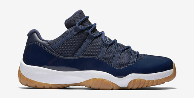 Navy Gum Jordan 11 Low
