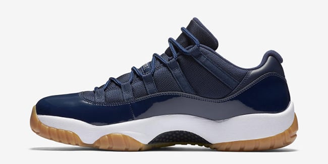 Navy Gum Jordan 11 Low
