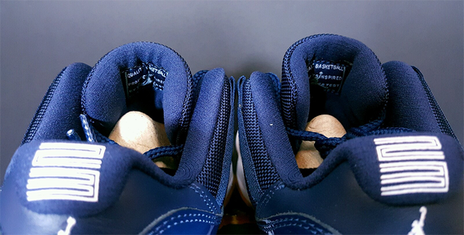 Navy Gum Jordan 11 Low Release