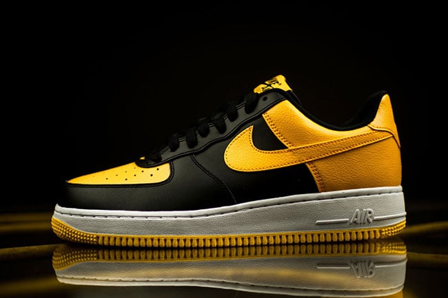 af1 yellow and black