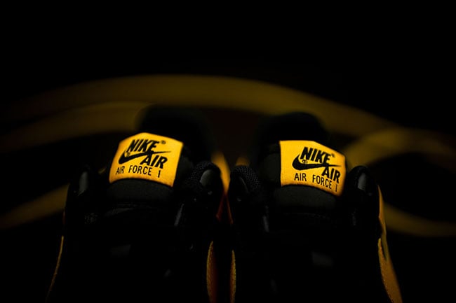 Nike Air Force 1 Low Black Yellow